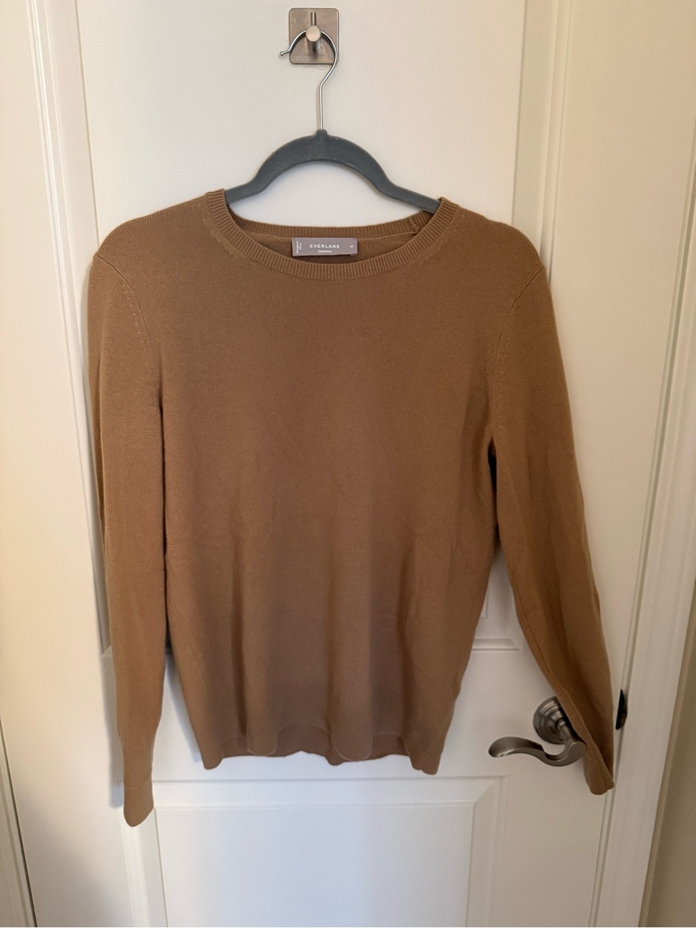 Everlane Women's Crewneck Sweater - Camel Brown